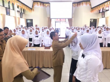 Kepala BPSDM Provinsi Sumatera Barat Membuka Secara Resmi Diklat Prajabatan CPNS Angkatan I dan II Di Lingkungan Pemerintah Kabupaten Dharmasraya